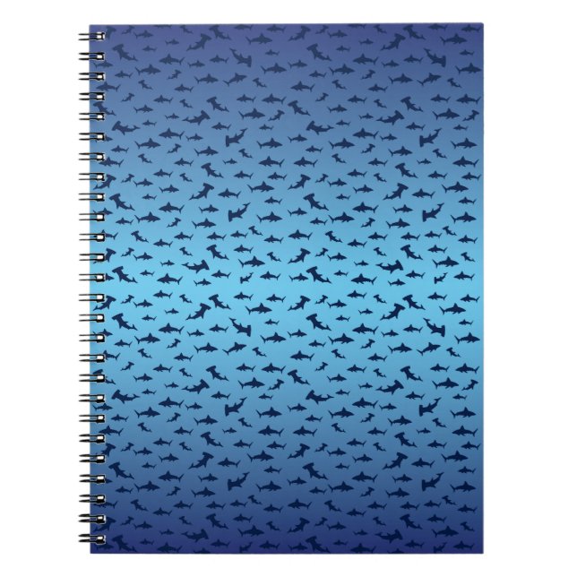 Cuaderno Shark PAttern (Frente)