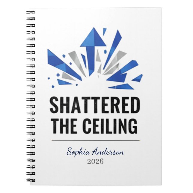 Cuaderno Shattered The Ceiling | Personalized (Frente)