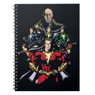 Cuaderno ¡SHAZAM!   Familia Shazam Vs. Dr. Sivana