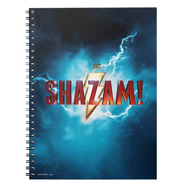 Cuaderno ¡SHAZAM! | Logotipo teatral (Frente)