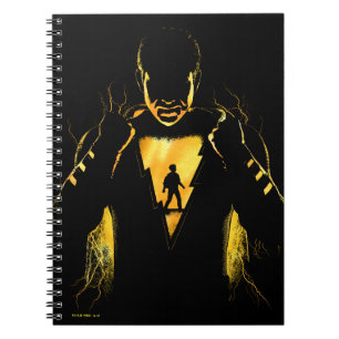 Cuaderno ¡SHAZAM! Shazam y Billy Lightning Silhouette