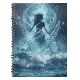 Cuaderno She Who Rises from the Crystal Sea