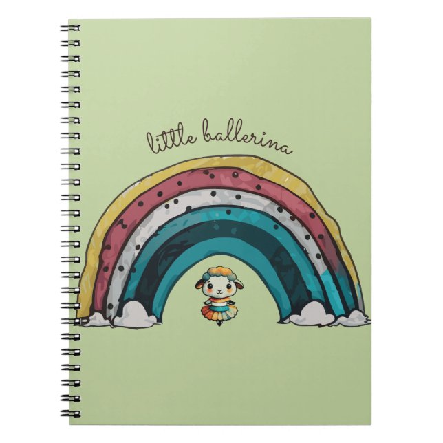 Cuaderno Sheep Ballerina (Frente)
