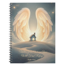 Cuaderno Sheltering Wings - Christian Prayer & Hope Journal