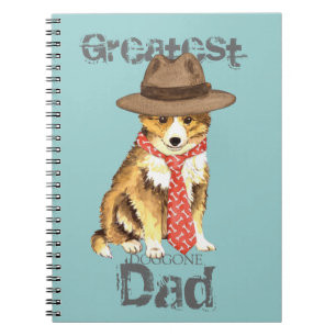 Cuaderno Sheltie Dad