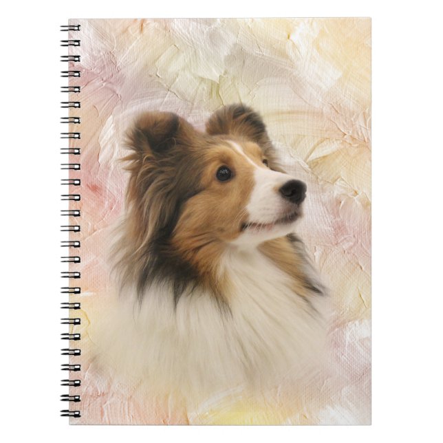 Cuaderno Sheltie hace frente (Frente)