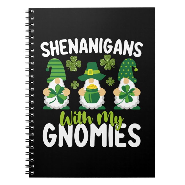 Cuaderno Shenanigans con mis genomas ganan el Día de San Pa (Frente)