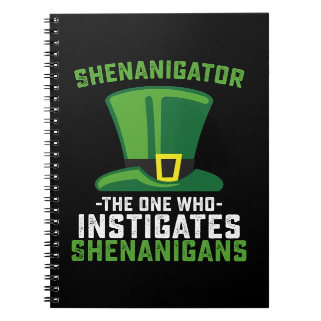 Cuaderno Shenanigator El Que Instiga Travesuras (Frente)