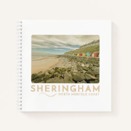 Cuaderno Sheringham Beach Norfolk Sketch