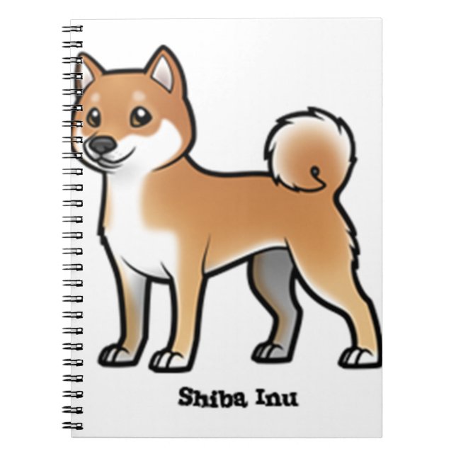Cuaderno shiba inu (Frente)