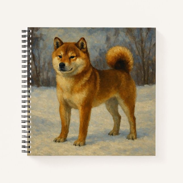 Cuaderno Shiba Inu (Anverso)