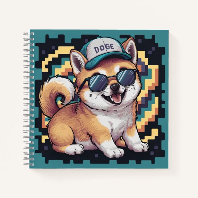 Cuaderno Shiba Inu Cuppy Dog (Anverso)