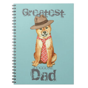 Cuaderno Shiba Inu Dad