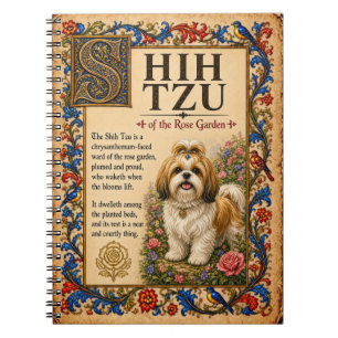 Cuaderno Shih Tzu, Arte de Bestiario Medieval