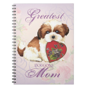 Cuaderno Shih Tzu Heart Mom