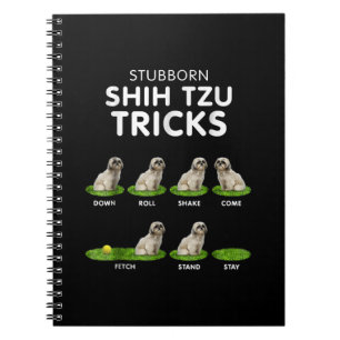 Cuaderno Shih Tzu Lover Divertido amor entre los tiros ch