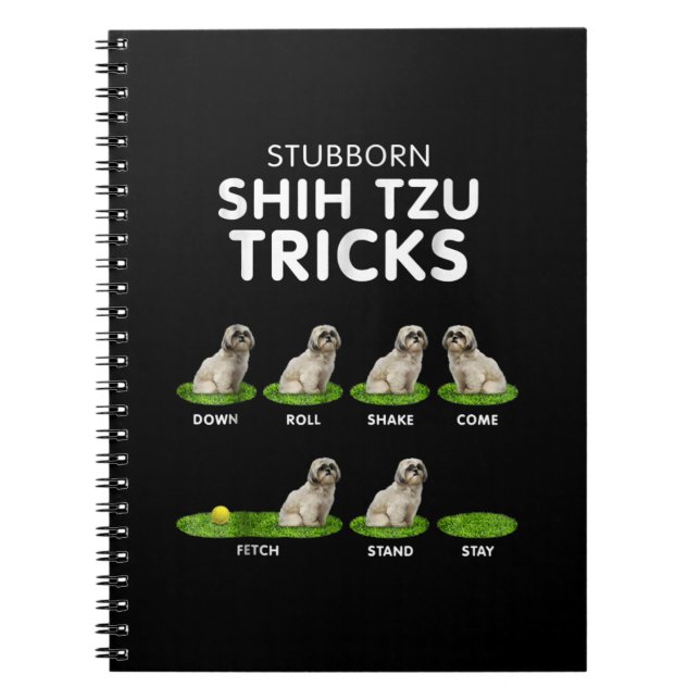 Cuaderno Shih Tzu Lover | Divertido amor entre los tiros ch (Frente)
