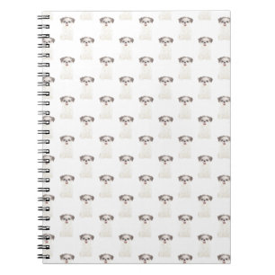 Cuaderno Shih Tzu (Marrón y Blanco)