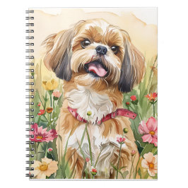 Cuaderno Shih Tzu Notebook - Cute Dog Notebook