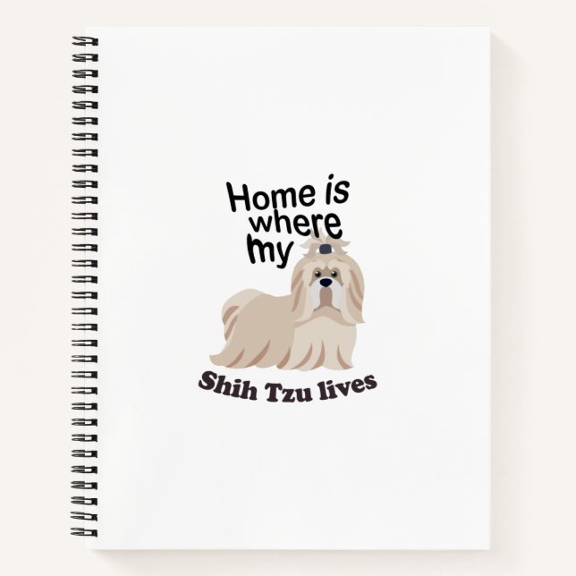 Cuaderno Shih Tzy Home (Anverso)