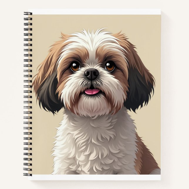 Cuaderno ShihTzu Mandoo (Anverso)