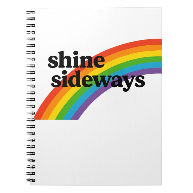 Cuaderno Shine Sideways (Frente)