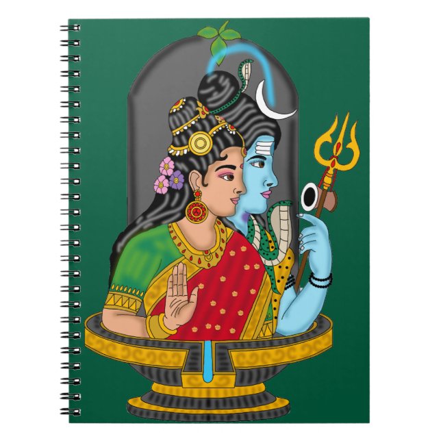 Cuaderno Shiva Parvati – Divine Love & Blessings (Frente)