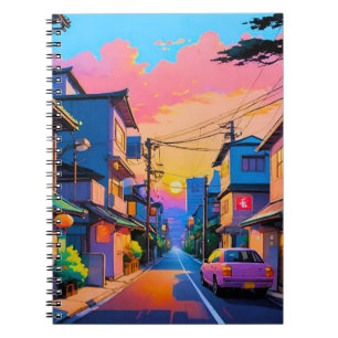 Cuaderno "Shizuka no Michi" (Calle Tranquila)