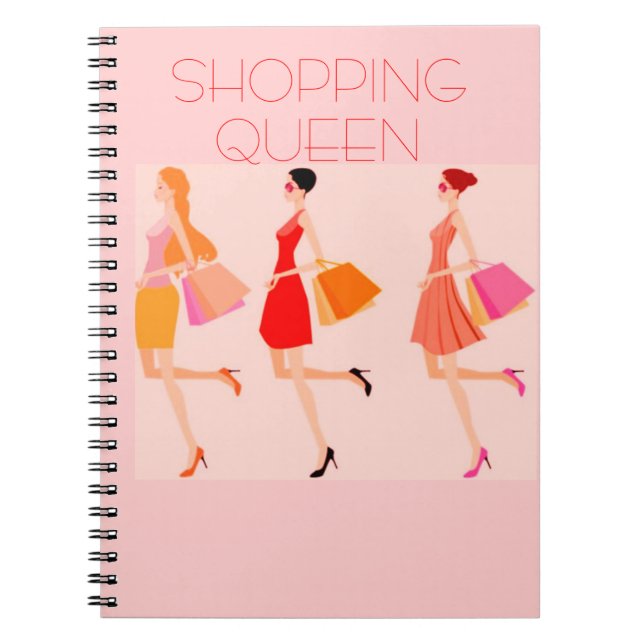 CUADERNO SHOPPING QUEEN COLLECTION (Frente)