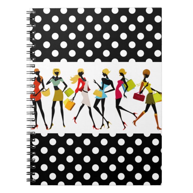 CUADERNO SHOPPING QUEEN COLLECTION NOTEBOOK (Frente)