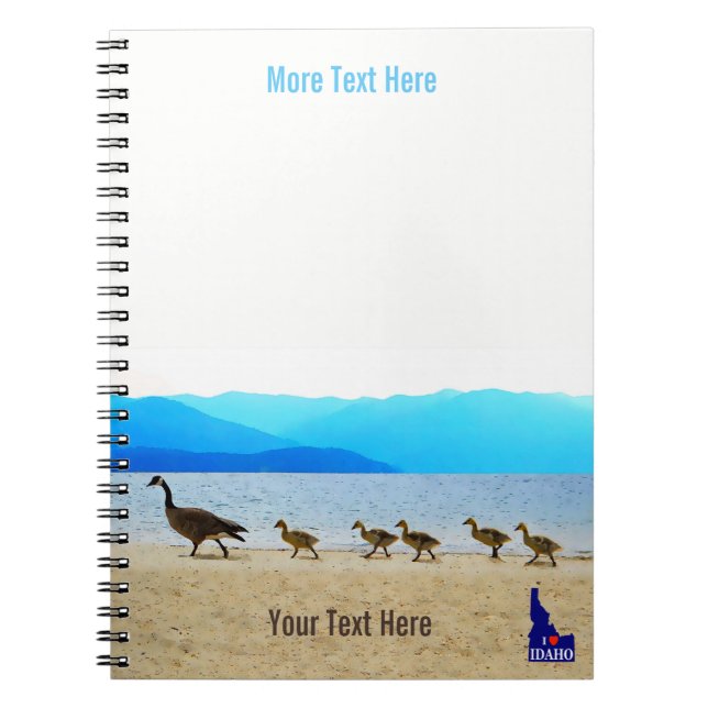 Cuaderno Shore Patrol Canada Geese (Frente)