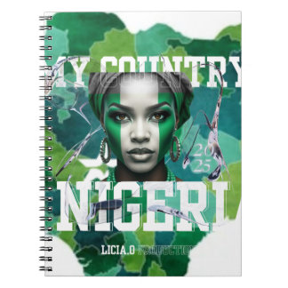 Cuaderno Show your Naija pride in style! with lycia oe