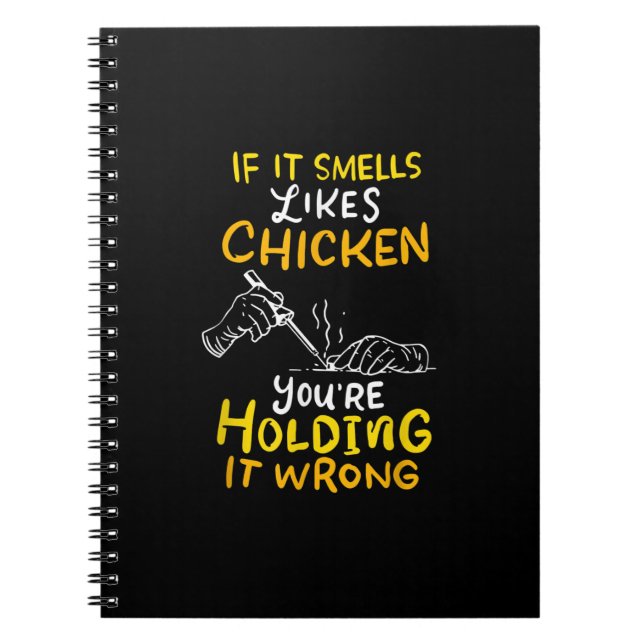 Cuaderno Si Huele A Ropa De Pollo (Frente)