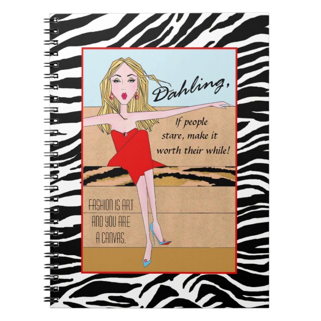 Cuaderno "Si la gente mira, ¡que valga la pena!" (Frente)