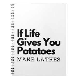 Cuaderno Si la vida te da papas, ponte freno
