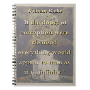 Cuaderno Si Las Puertas De La Percepción Fueran Limpiadas -