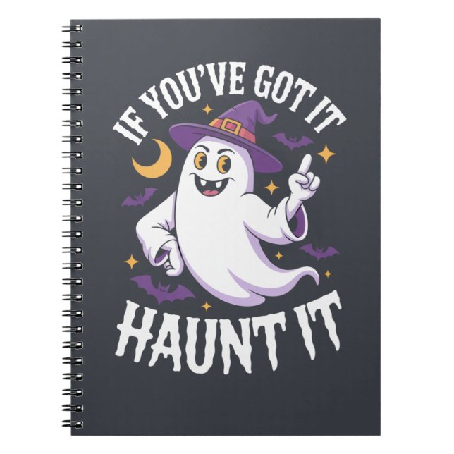 Cuaderno Si lo tienes, lo atormentas Halloween (Frente)
