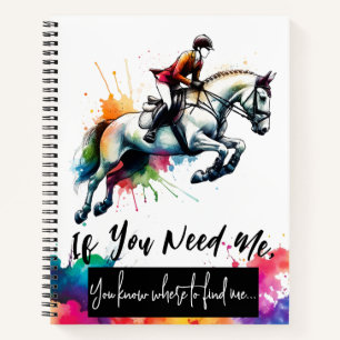 Cuaderno Si me necesitas, acuarela