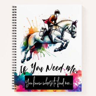 Cuaderno Si me necesitas, acuarela