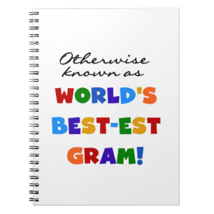 Cuaderno Si no conocido como regalos del gramo Mejor-est