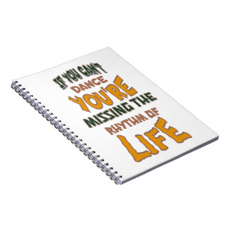 Cuaderno Si no puedes bailar estás perdiendo el ritmo de Li