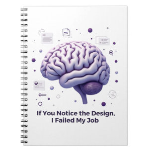 Cuaderno Si notas el diseño – Diseñadores UI/UX