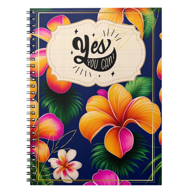 Cuaderno Sí Puede Motivar El Diario De Cotización (Frente)