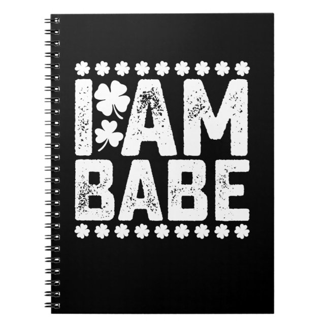 Cuaderno Si se pierde, devuélvase a Babe soy Babe Pareja co (Frente)