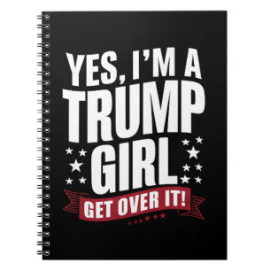 Cuaderno Sí, soy una chica de Trump, supérenlo, elecciones 