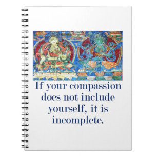 Cuaderno Si Su Compasión No Se Incluye A Sí Mismo - Com