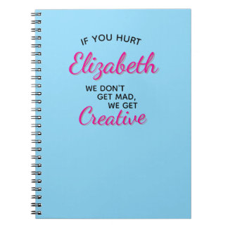 Cuaderno Si tú lastimas nos volvemos creativos