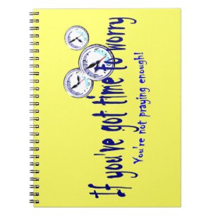 Cuaderno Si usted tiene tiempo para preocuparse…