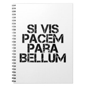 Cuaderno Si Vis Pacem Para Bellum