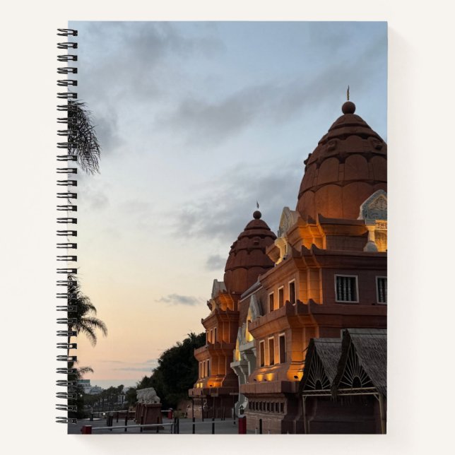 Cuaderno Siam Park Golden Sunset Architecture - Tenerife (Anverso)